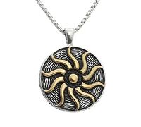 Apollo Talisman Sun God Titanium Steel Men Necklaces Pendants Punk for Boyfriend Male Hip hop Rock Jewelry Creativity Gift