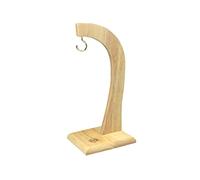 apollo THE HOUSEWARES BRAND Banana Tree Stand Holder, Wooden, High-Quality Hevea Wood, 29.5x14x14cm, Natural