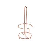 apollo THE HOUSEWARES BRAND Copper Towel Holder Deluxe, Sleek and Modern Towel Rack, Size: 14x30 cm, Copper