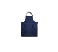 APOLLO THE HOUSEWARES BRAND Cotton Kids Apron, Adjustable Neck Strap With Pocket, Hand-made 100% Cotton, Great Gift Idea, Explore Childs Creativity, 43 x 56 cm, Navy