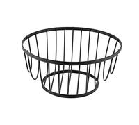 apollo THE HOUSEWARES BRAND Flat Iron Fruit Basket RND