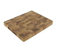 apollo THE HOUSEWARES BRAND Rectangle Teak End Grain Chopping Board, 30cm