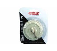 APOLLO THE HOUSEWARES BRAND Sink and Bath Plug, Multi-Colour, 13.6x10.6x3.4, 9923