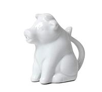 apollo THE HOUSEWARES BRAND WM Bartleet & Sons 1750 T183 Cow Milk Jug, White, 175ml