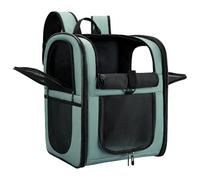 Apollo Walker Cat Carrier and Dog Carrier, for Large and Small Cat Pets (2-15 kg), Breathable Mesh Pet Carrier, Ideal for Hiking, Travel, and Outdoor Activities (Blue)