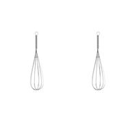 Apollo Whisk 25cm Balloon, Multi-Colour, 31.4x8x6.7 (Pack of 2)