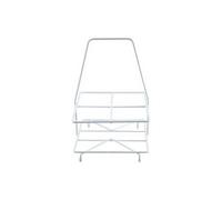 Apollo White Wire Milk 4 Bottle Holder