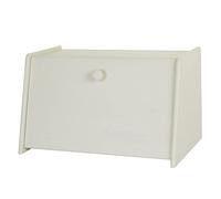 Apollo Wood Drop Front Bread Bin, Cream