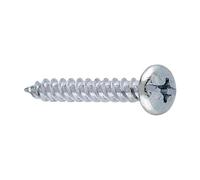 Apolo 937Tg - Double Threaded Tornigrap Screw No. 37 of 4.8 x 32 Primed Head, Zinc Plated Steel, 100 Units