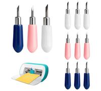 APOMOONS 12 Pieces Cutting Blades for Cricut Joy Cutting Plotter Blades Replacement Blades for Precise Cutting with 30 45 60 Degree Fine Tip with Cricut Joy Cutting Machine for Paper Vinyl