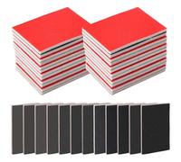 APOMOONS 24 Pcs Grit Sanding Sponge Set 180-3000 Grit Flexible Foam Filled Sandings Pad Untra Fine Sanding Sponges Wet And Dry Blocks Sandpapers Sheets for Wood Metal Model Drywall Furniture Polishing