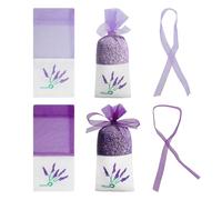 APOMOONS 24Pcs Lavender Bags,Muslin Empty Sachets Bag, Drawstring Gauze Lavender Sacks Fresheners Scent Potpourri Pouches Aroma Dry Dried Lavendar Flower Bag for Closet Drawers Wardrobes Fragrance