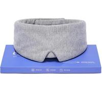 APOMOONS Grey Blindfold, Comfortable & Breathable Modal Cotton Blackout Sleep Mask Adjustable Blinder Blindfold Airplane, Eye Mask for Nighttime Travel or Naps - Unisex Design for Adults & Kids