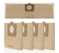 APOMOONS Pack of 4 Vacuum Cleaner Bags for Karcher WD3, Universal Paper Bin Bags 6.959-130.0, Premium Filter Bags A2201/2604/2251/2554/2504/2204