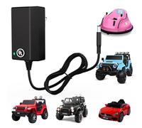 APOOHEP 12V Battery Charger for Ride On Toys, Kids Ride on Car - 12 Volt Kids Charger for Wrangler SUV Kid Trax Dynacraft Toy Car & UL Listed for Baby Electric Battery Power Supply