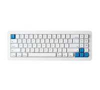 Apos WhiteFox Eclipse Wireless Mechanical Keyboard,Two-Mode USB-C/Bluetooth,Aluminum High/Low Profile,Hot Swappable Custom Keyboard, Pre-lubed Linear Switches,RGB Backlit Computer Keyboards for Mac/PC