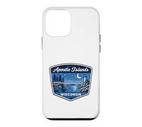 Apostle Islands Wisconsin Lighthouse Nature Scenic Travel Case for iPhone 12 mini