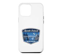 Apostle Islands Wisconsin Lighthouse Nature Scenic Travel Case for iPhone 12 Pro Max