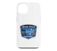 Apostle Islands Wisconsin Lighthouse Nature Scenic Travel Case for iPhone 13