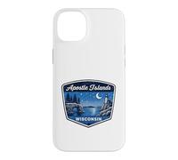 Apostle Islands Wisconsin Lighthouse Nature Scenic Travel Case for iPhone 14 Plus