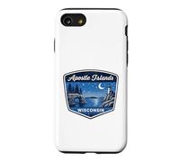 Apostle Islands Wisconsin Lighthouse Nature Scenic Travel Case for iPhone SE (2020) / 7/8