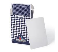 APOSTROPHE Games Blank Playing Cards - 54pcs Blank Playing Cards to Write On - Custom Card Deck for DIY Games & Prototyping