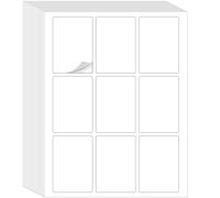 APOSTROPHE Games Blank Stickers for Playing Cards - Print Your Poker Size Playing Cards - 216 Labels Sticker Paper for Laser/Ink Jet Printers (8.5 cm x 6 cm) 24 Sheets