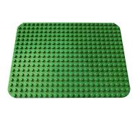 APOSTROPHE Games Building Block Base Plates for Large Blocks 38.1 cm x 26.7 cm Green Baseplate, Compatible with Leading Brands, (1x Green)