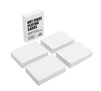 APOSTROPHE Games Dry Erase Blank Playing Cards, Poker Size - 6.3 cm x 8.8 cm, 180 Reusable Blank, Flash & Board Game Cards, Study Guide & Note Cards (180 cards)
