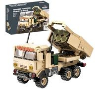 APOSTROPHE Games M142 HIMARS Building Block Set - 443 Pcs - Armed Forces, Military Building Toy Set - Toy for Kids 10 to Adult - High Mobility Artillery Rocket System