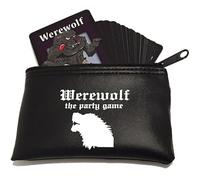 APOSTROPHE Games Werewolf The Party Game - Werewolf Card Game with Upgraded Characters - 42 Role Cards, for 7 to 30 Players - Halloween Game Night, for Adults and Teens - Board Game