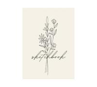 Apothecary Abstract Line Art Sketchbook: Blank Sketch pad Diary, Journal, Notebook for Minimalist Adults | Drawing Painting Sketching Journaling and Notes.111 Pages.: Simple Basic design Drawing Book.