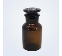 Apothecary Bottle 60Ml Amber Glass Oil Lotion Regeant Essence Storage Jar Lid