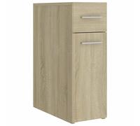vidaXL Apothecary Cabinet Sonoma Oak Engineered Wood Storage Cabinet Organiser