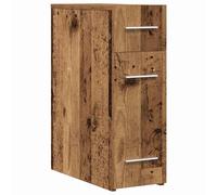 Apothecary Cabinet Chipboard Home Storage Cabinet Set Multi Colours vidaXL