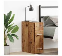 Vidaxl Apothecary Cabinet Old Wood Engineered Wood 20 X 45.5 X 60 Cm, Brown