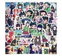 Apothecary Diaries Artbook Stickers, 60 Figure Vinyl Waterproof DIY Sticker Decals for Party, Water Bottle Scrapbook Laptop Skateboard Computer for Teens Students