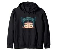 Apothecary Diaries Maomao Adorable Cat Girl Neko Anime Waifu Zip Hoodie