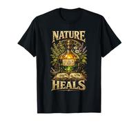 Apothecary Herbalist Pharmacist Nature Heals T-Shirt
