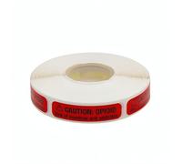APOTHECARY PRODUCTS Caution Tape and Labels | Great for Pharmacy and Tubes | Opioid Risk of Overdose and Addiction | Pack of 1000