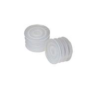 Apothecary Products Oral Syringe Adapter Plugs | Compatible with 3, 4, 6, 8 Oz Oval | 22 mm | Pack of 50