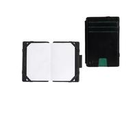 Apothos Golf Scorecard Wallet, Notetaking, Versatile - Hold Credit Cards, Pens/Pencil, Clip, Green, 4.5x3.0, Green, 4.5"x3.0", Flip-open Design Golf Scorecard Wallet