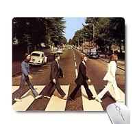 Apottwal Gaming Mouse Pad - Non-Slip Rubber Base, Wireless Mouse Compatible, Beatles Forever Live a Wonderful Life Desk Decor