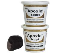 Apoxie Sculpt Modelliermasse, 4 Pfund, Epoxieharzkleber, Schwarz, von Aves