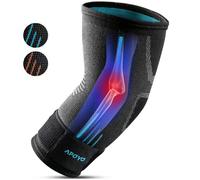 APOYO Elbow Brace for Tendonitis and Tennis Elbow, Elbow Compression Sleeve, Tennis Elbow Brace for Men and Women, with Adjustable Strap for Weightlifting, Arthritis, Workout, Joint Pain