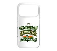 Appachan's Favorite Malayalam Kerala Family Design Case for iPhone 17 Pro