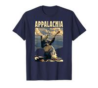 Appalachia Banjo Possum Bluegrass Art T-Shirt