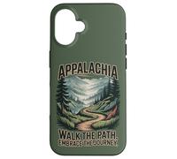 Appalachia Walk the Path. Embrace the Journey. Case for iPhone 16