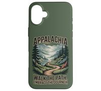Appalachia Walk the Path. Embrace the Journey. Case for iPhone 16 Plus