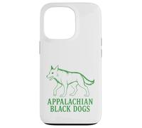 Appalachian Black Dogs Fiery-Eyed Death Omen Mountain Case for iPhone 13 Pro